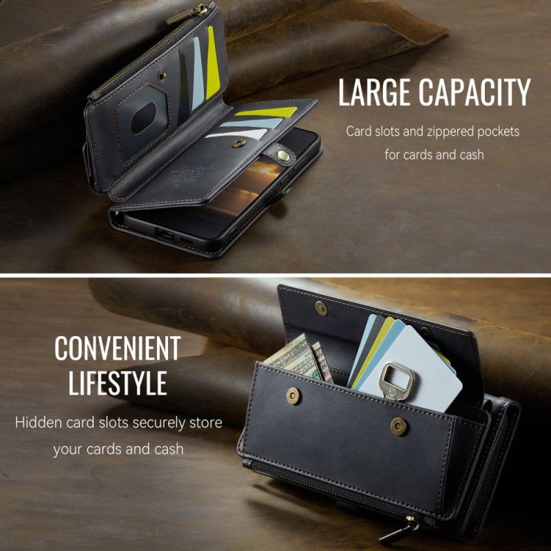 Lærdeksel Folio Deksel Samsung Galaxy S26 Mobildeksel Caseme Lommebok