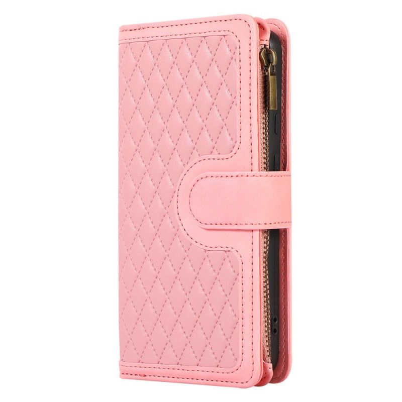 Lærdeksel Folio Deksel Samsung Galaxy S26 Mobildeksel Lommebok Med 9 Kortspor