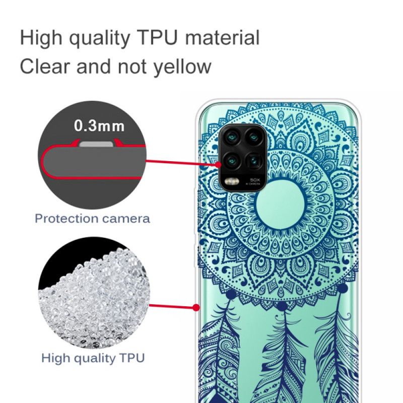Deksel Xiaomi Mi 10 Lite Mobildeksel Unik Blomstermandala