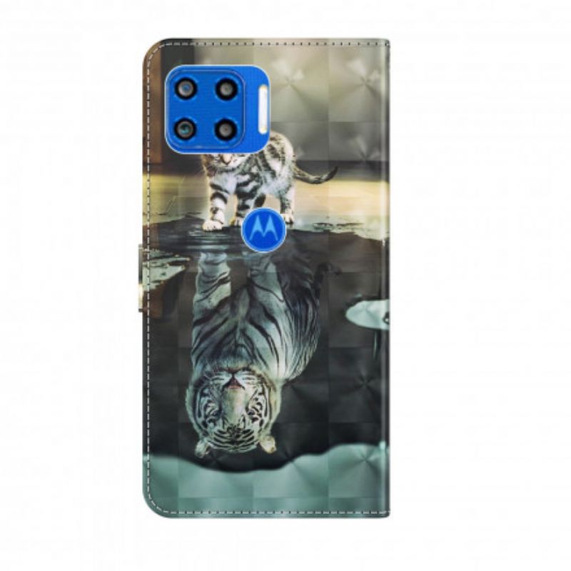 Folio Deksel Moto G 5g Plus Ernest The Tiger
