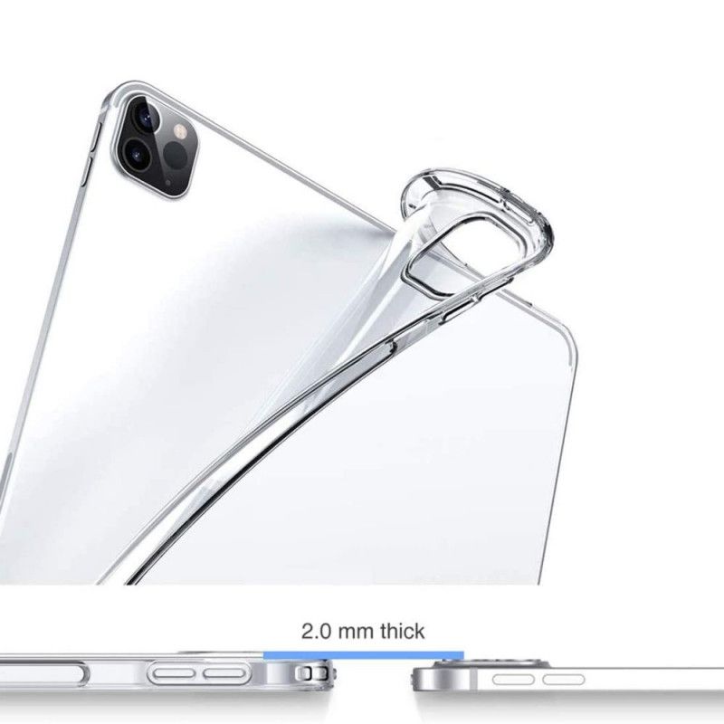 Deksel iPad Pro 12.9" (2018) (2020) Absorberende Og Gjennomsiktig