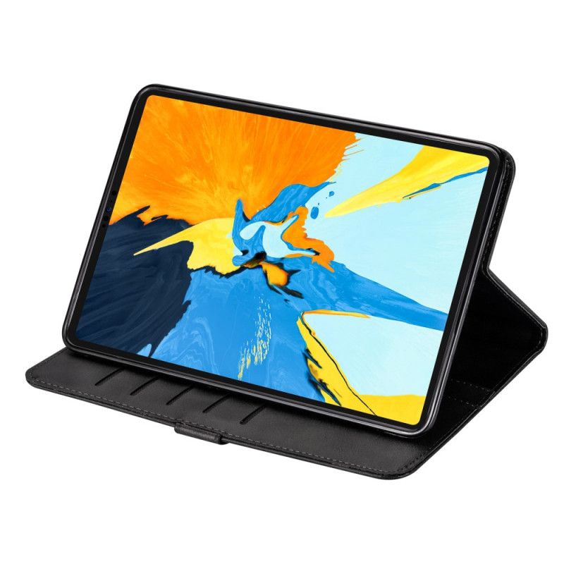 Folio Deksel for iPad Pro 12.9" (2018) (2020) Svart Glidelås