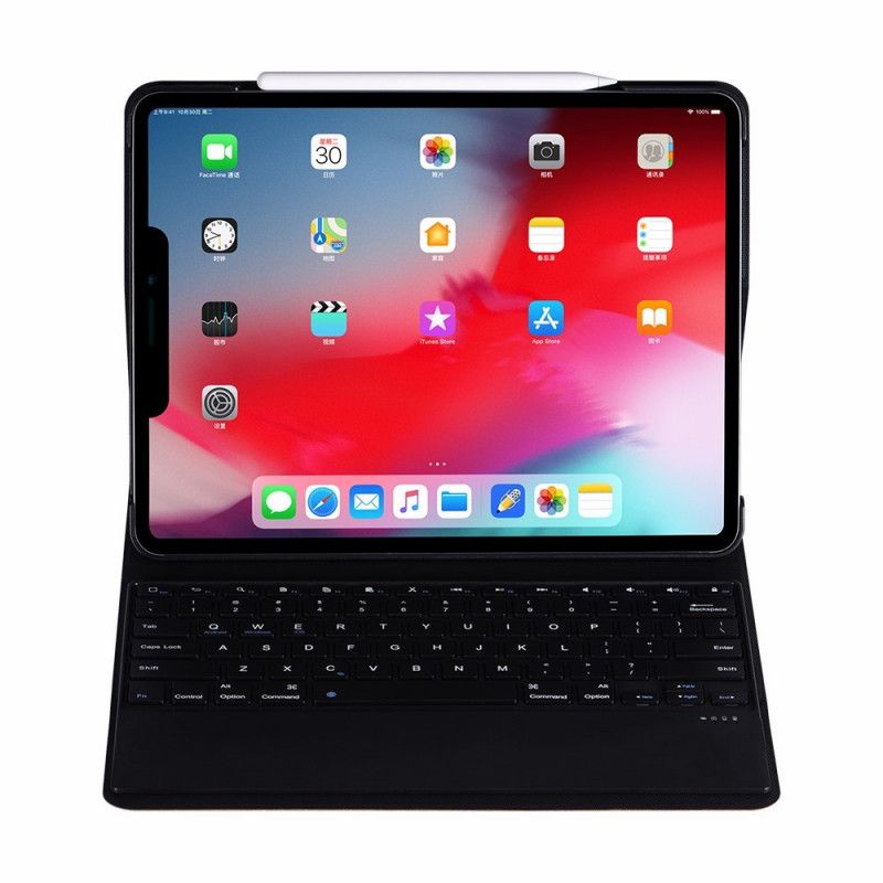 Folio Deksel iPad Pro 12.9" (2018) (2020) Bluetooth-Tastatur