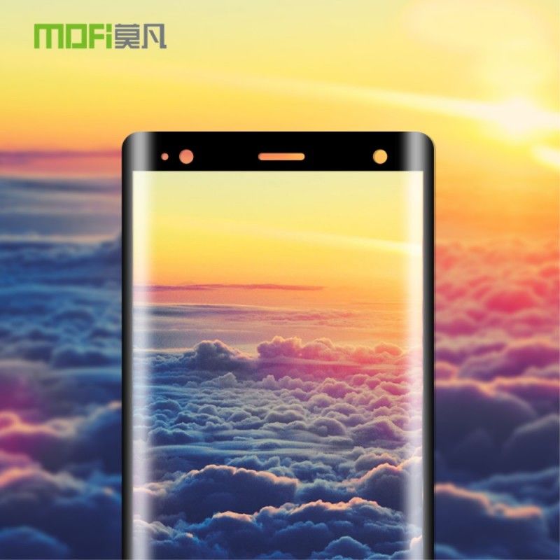 Buet Herdet Glassbeskyttelse Sony Xperia XZ2 Svart Mofi