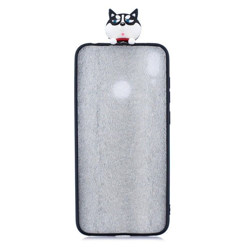 Deksel Huawei Y7 2019 Morsom Hund 3D