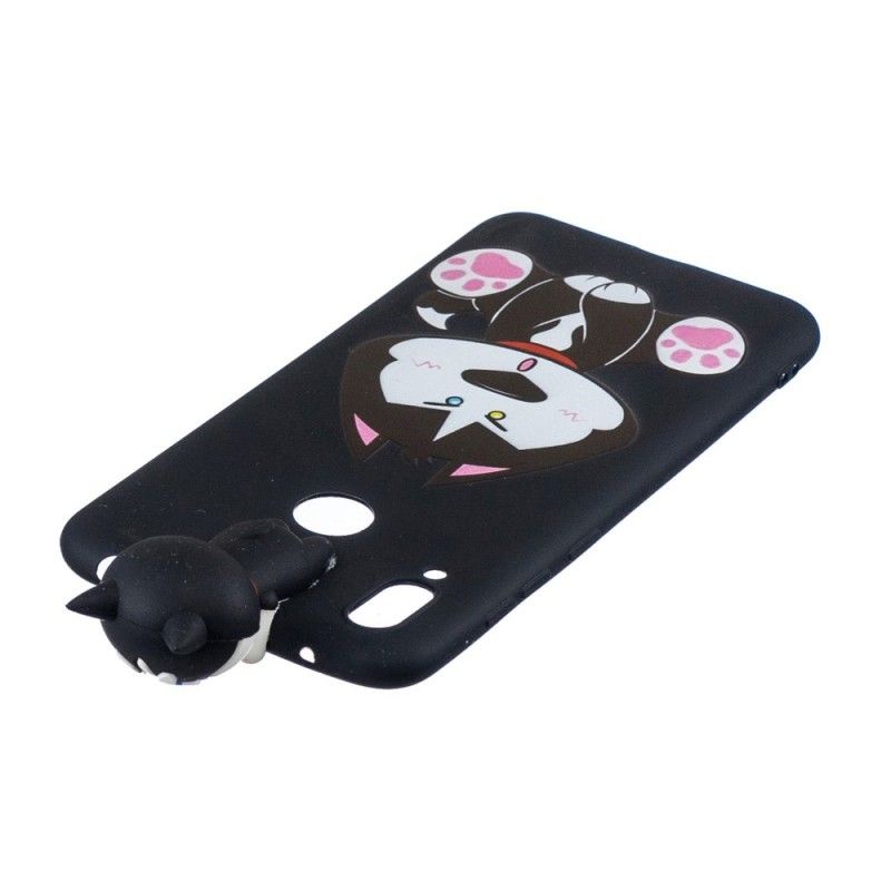 Deksel Huawei Y7 2019 Morsom Hund 3D