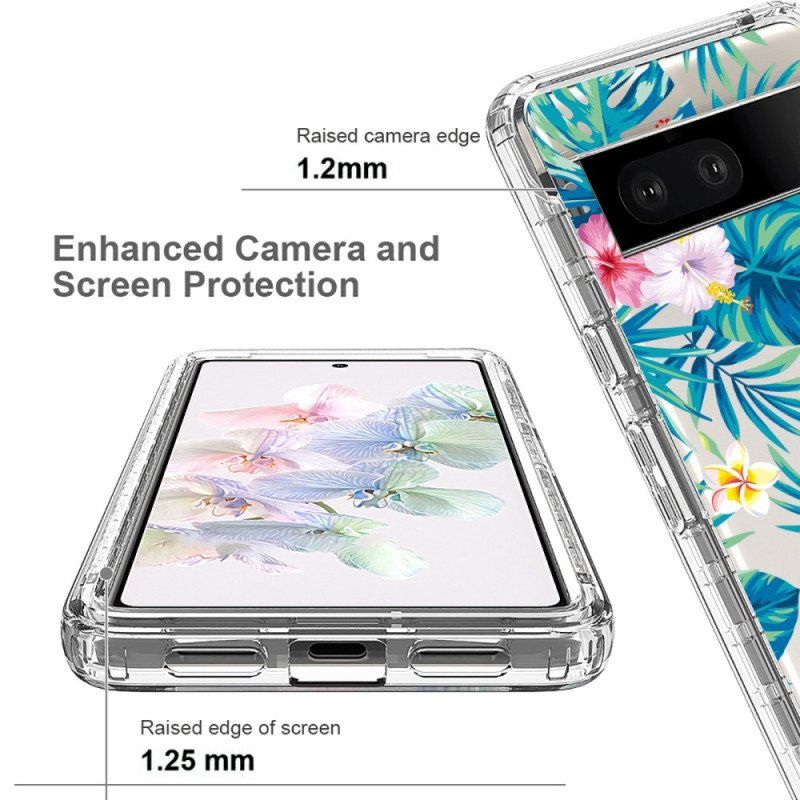 Deksel Til Google Pixel 7 Fancy Blomster