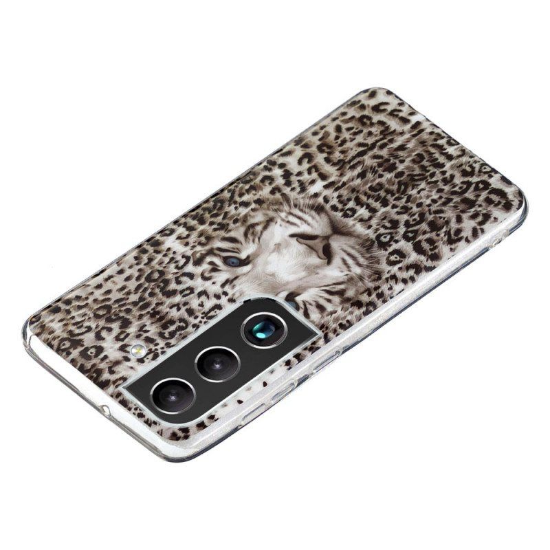 Deksel Til Samsung Galaxy S22 5G Leopard Fluorescerende