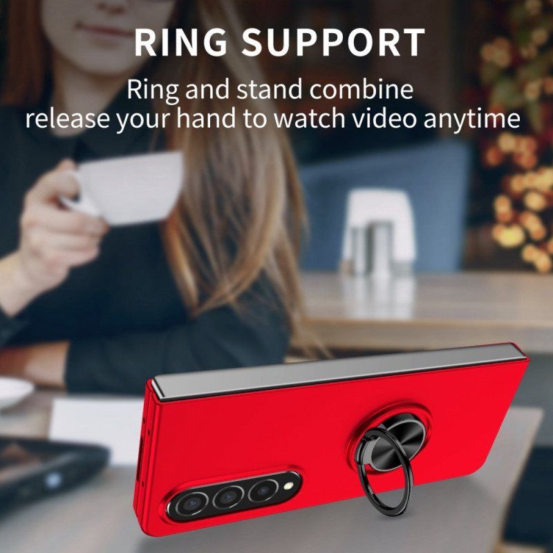Deksel Til Samsung Galaxy Z Fold 4 Basic Color Ring