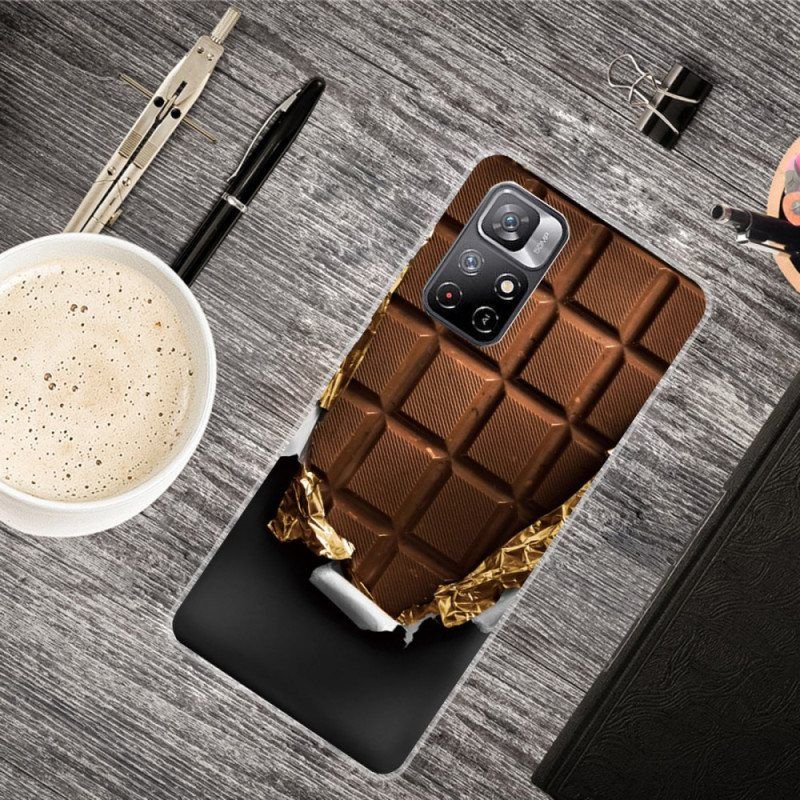 Deksel Til Xiaomi Redmi Note 11 Pro Plus 5G Fleksibel Sjokolade