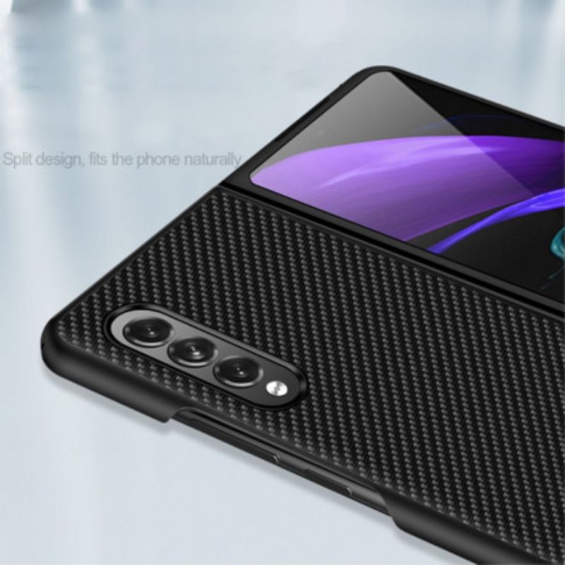 Deksel Til Samsung Galaxy Z Fold 3 5g Slank Karbonfiber