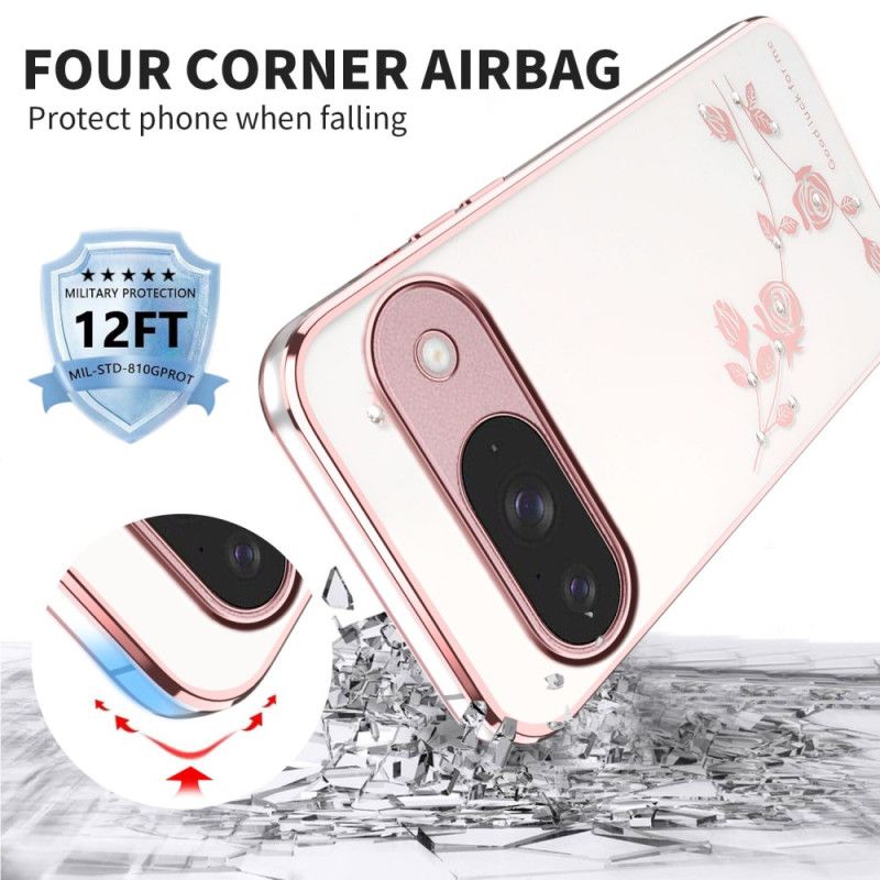 Deksel Google Pixel 10 / 10 Pro Kadem Blomster