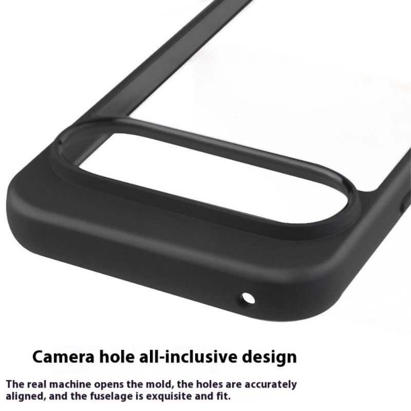 Deksel Google Pixel 10 / 10 Pro Klar Design Med Silikonkant