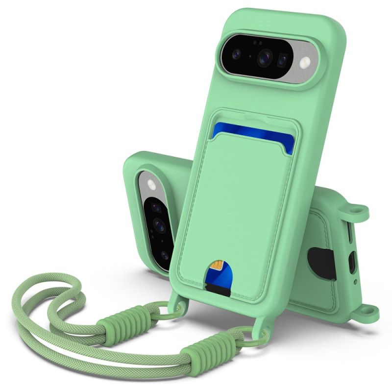 Deksel Google Pixel 10 / 10 Pro Kortholder Med Snor