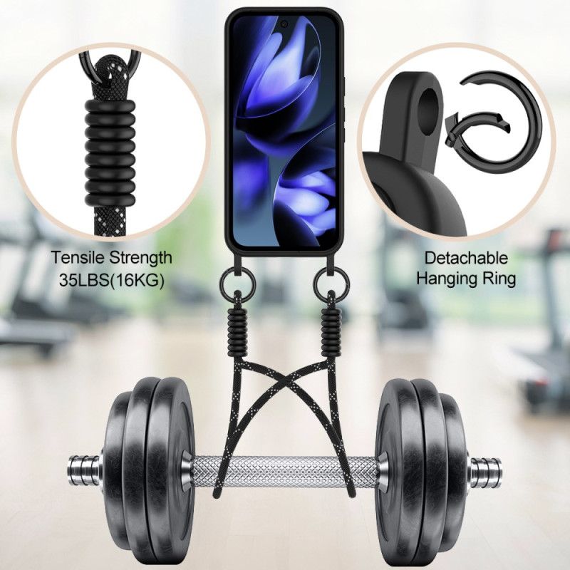 Deksel Google Pixel 10 / 10 Pro Kortholder Med Snor