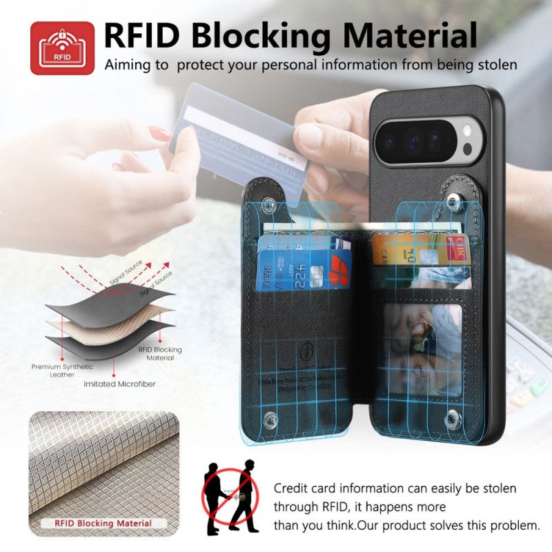 Deksel Google Pixel 10 / 10 Pro Lommebok