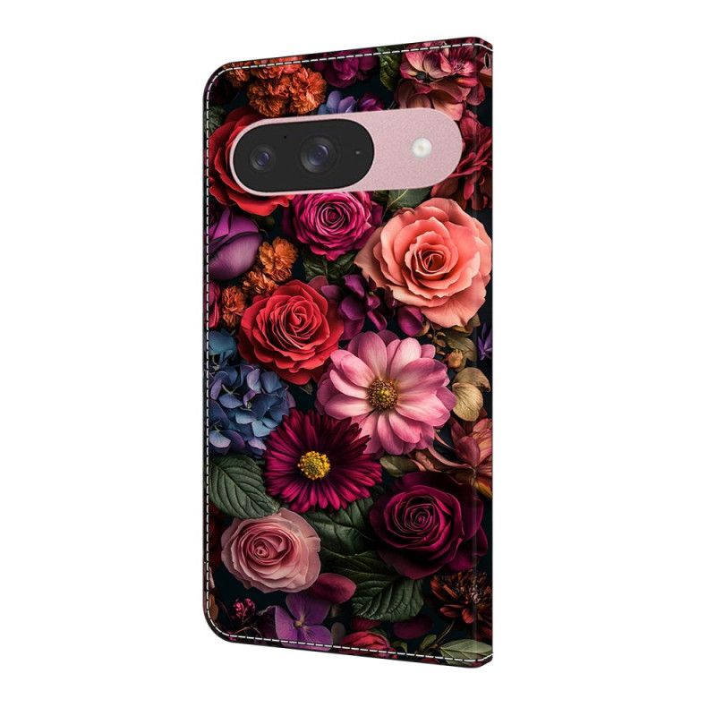 Folio Deksel Google Pixel 10 / 10 Pro Blomstermønster