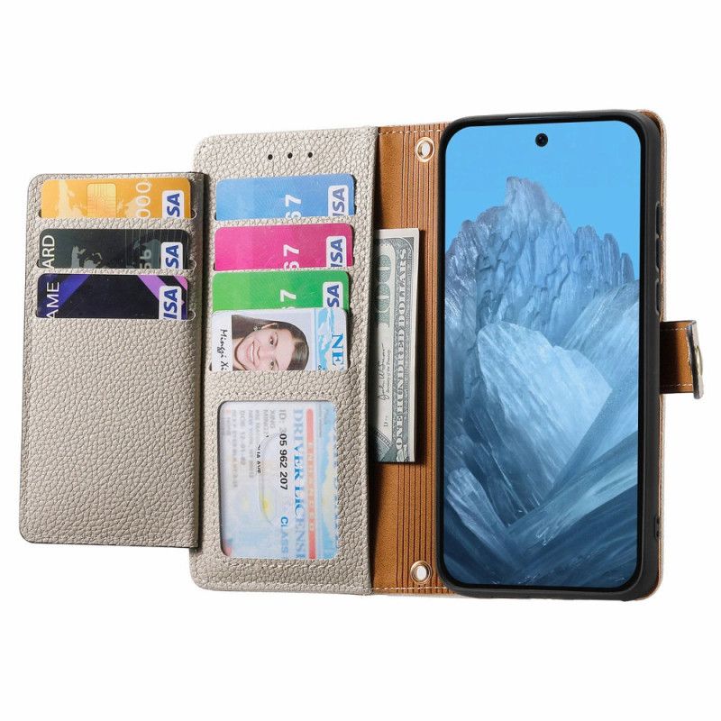 Folio Deksel Google Pixel 10 / 10 Pro Hjertedesign Rfid-blokkering