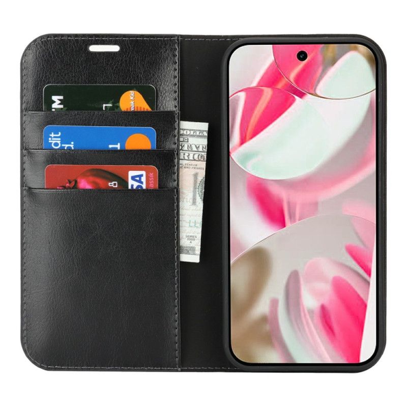 Folio Deksel Google Pixel 10 / 10 Pro Lær Beskyttelse Deksel