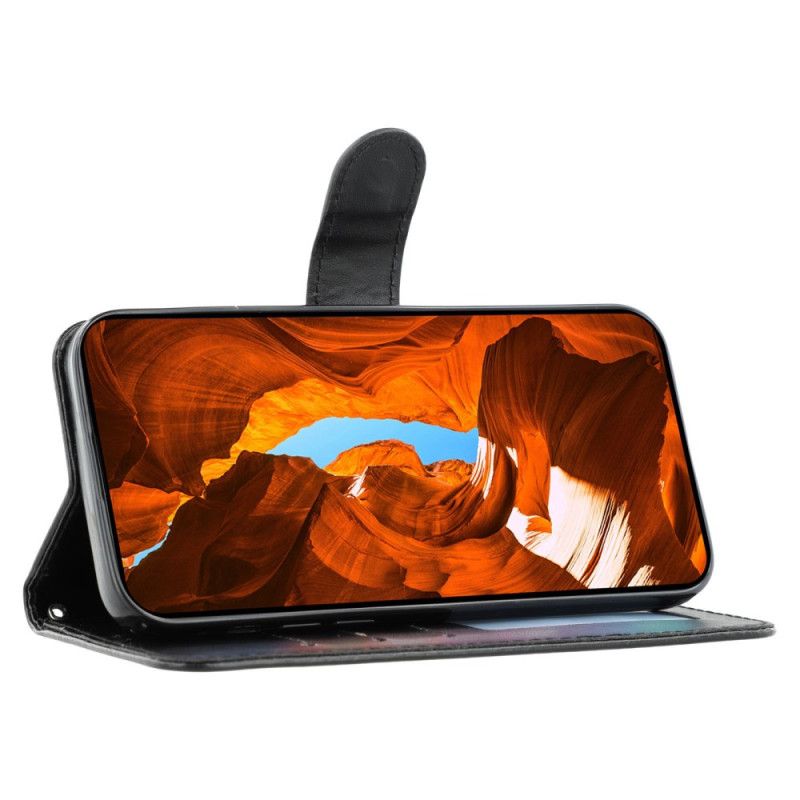 Folio Deksel Google Pixel 10 / 10 Pro Skinnstil Med Stropp Beskyttelse Deksel