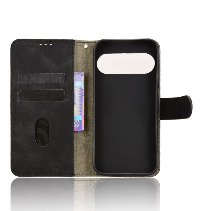 Folio Deksel Til Google Pixel 10 / 10 Pro Semsket Skinneffekt