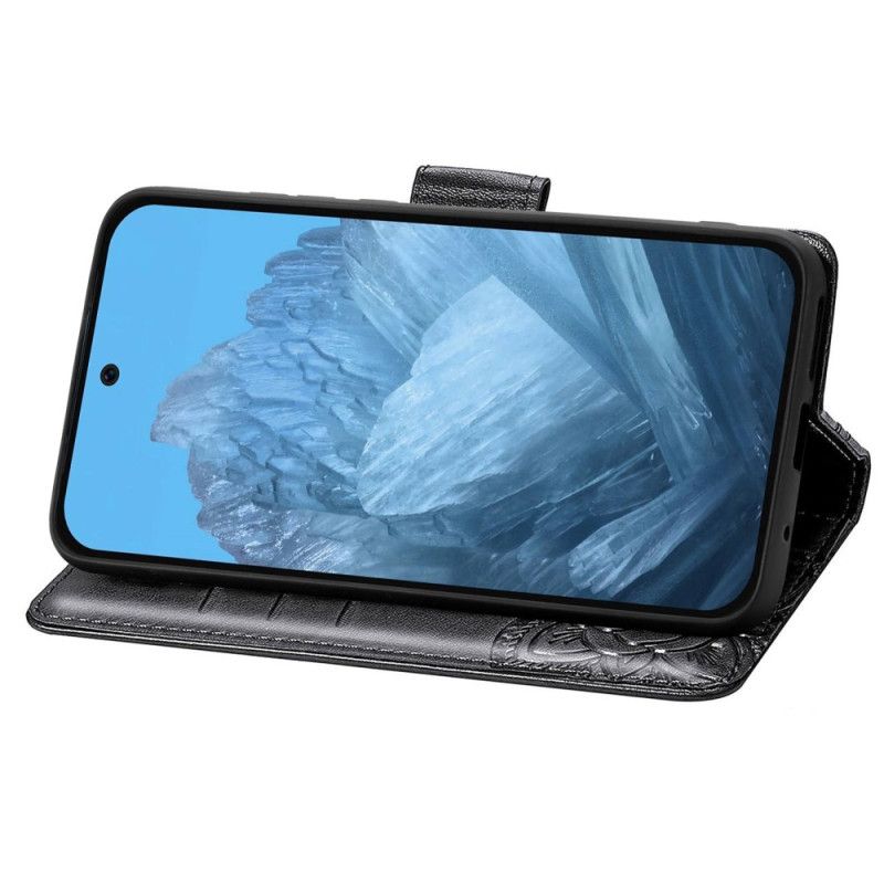 Lærdeksel Folio Deksel Google Pixel 10 / 10 Pro Barokk Sommerfugl