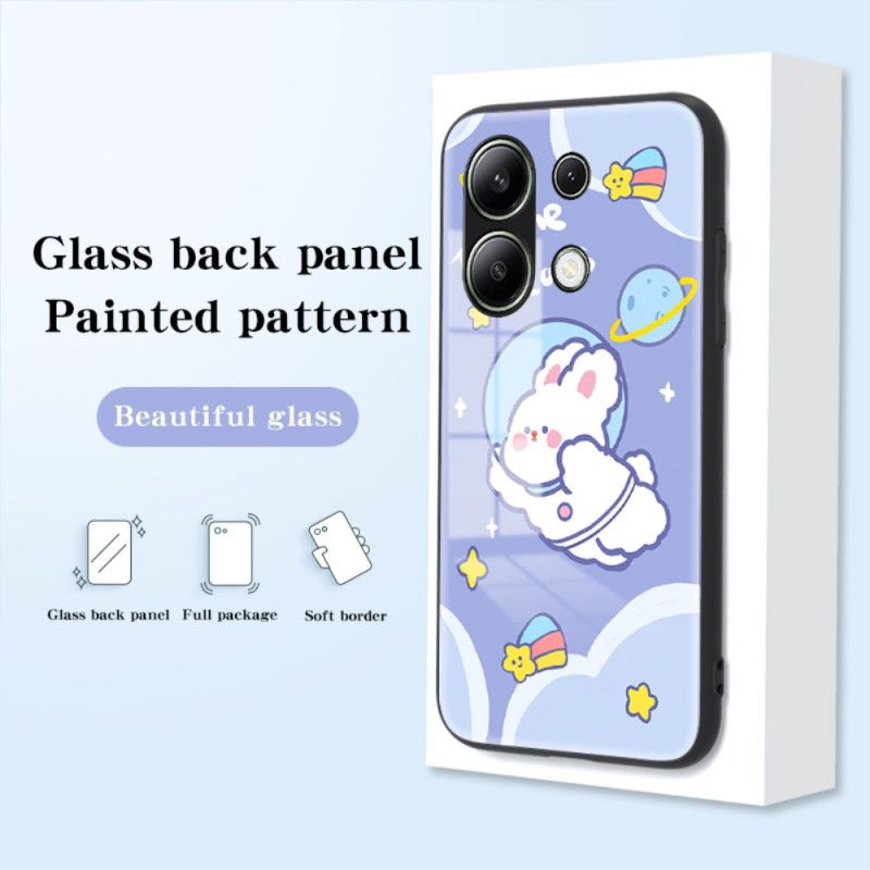 Deksel Til Xiaomi Redmi Note 13 4g Tegneseriemønster Herdet Glass