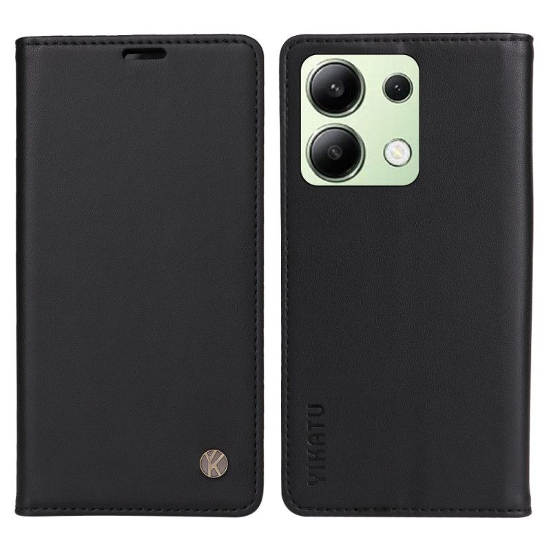 Folio Deksel Lær Xiaomi Redmi Note 13 4g Imitert Skinnyikatu