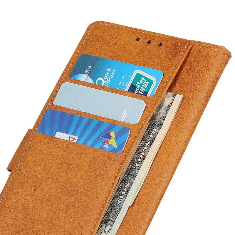 Lærdeksel Folio Deksel Xiaomi Redmi Note 13 4g Matt Kunstskinn