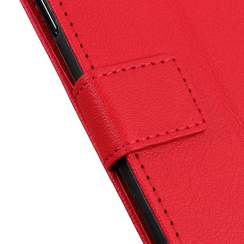 Folio Deksel Alcatel 3l (2021) / 1s (2021) Klassisk Skinneffekt