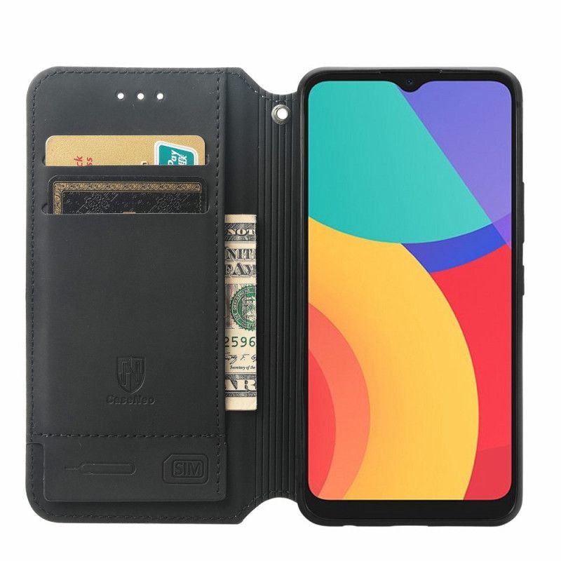 Folio Deksel Alcatel 3l (2021) / 1s (2021) Kunstnerisk Rfid