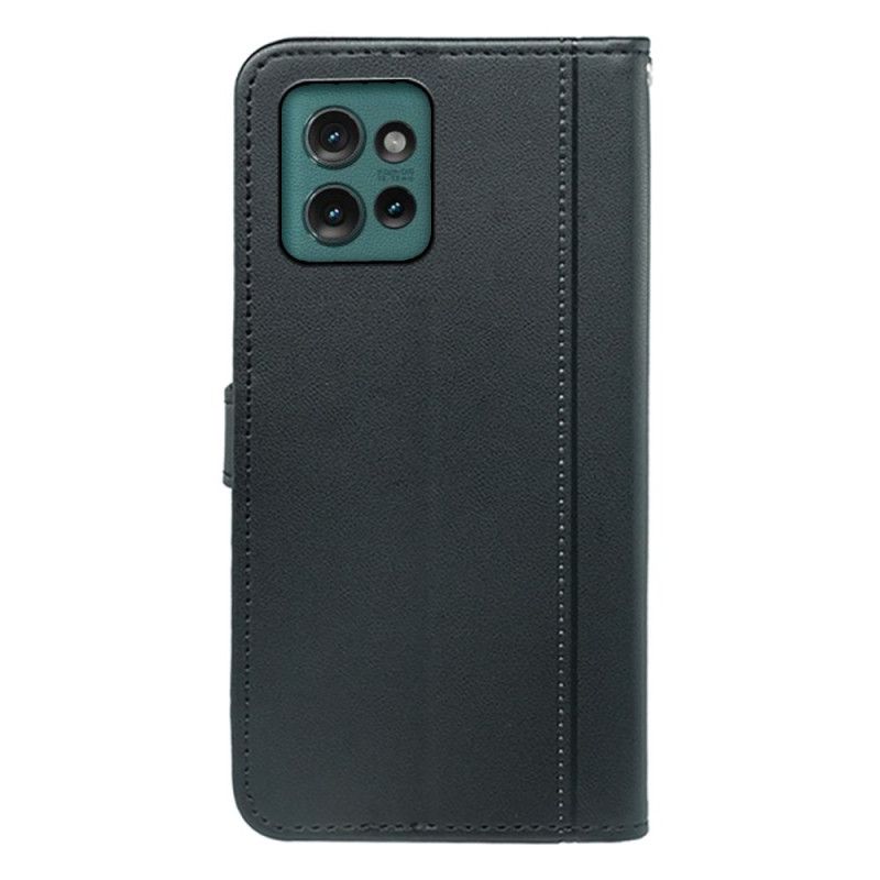 Folio Deksel Motorola Edge 50 Stilisert Beskyttelse Deksel