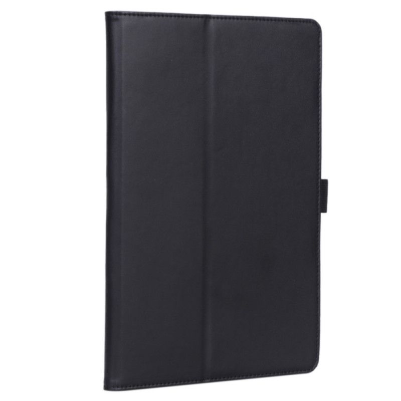 Etui for Samsung Galaxy Tab S5e Svart Lærstil Med Stropp