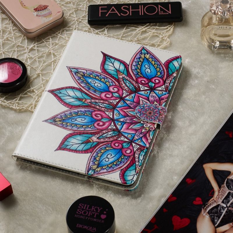 Folio Deksel Samsung Galaxy Tab S5e Mandala-Maleri Anti-fall