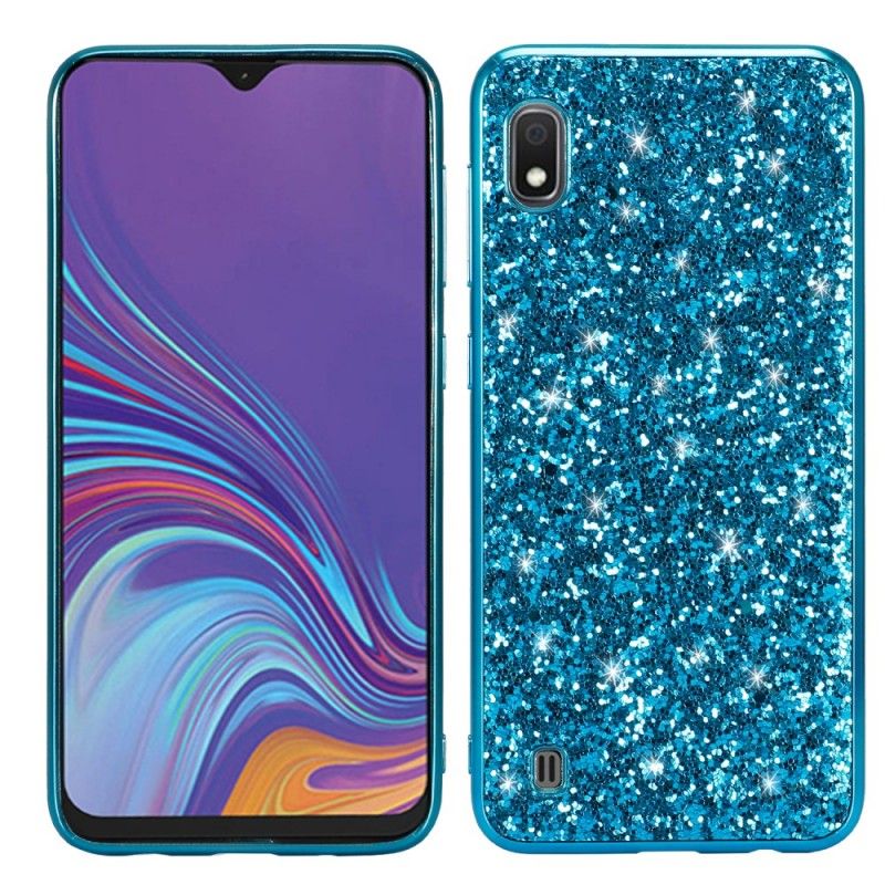 Deksel Samsung Galaxy A10 Svart Premium Glitter