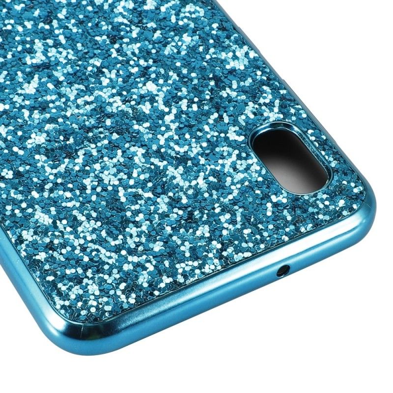 Deksel Samsung Galaxy A10 Svart Premium Glitter