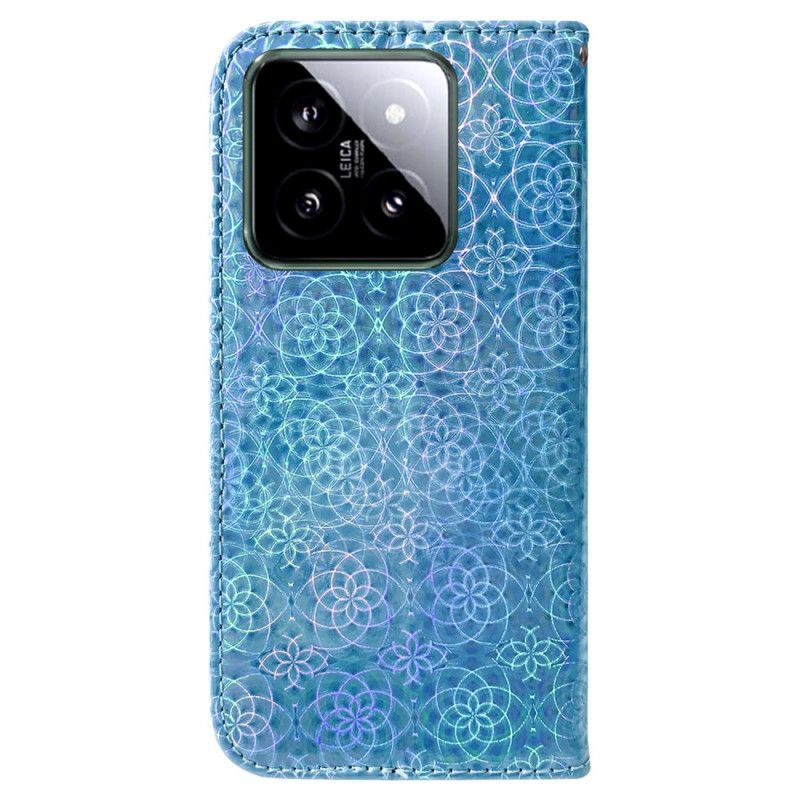 Folio Deksel Til Xiaomi 14 Strappy Disco Style