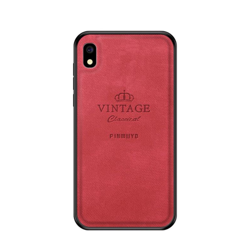 Deksel for Samsung Galaxy A10e Svart Hederlig Vintage Pinwuyo