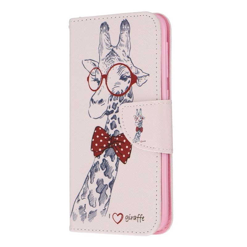 Folio Deksel for Samsung Galaxy A10e Nerdegiraff