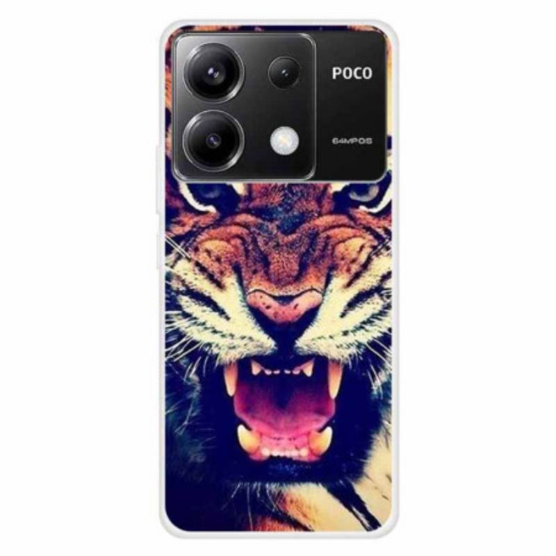Deksel Xiaomi Redmi Note 13 Pro 5g Tigermønster