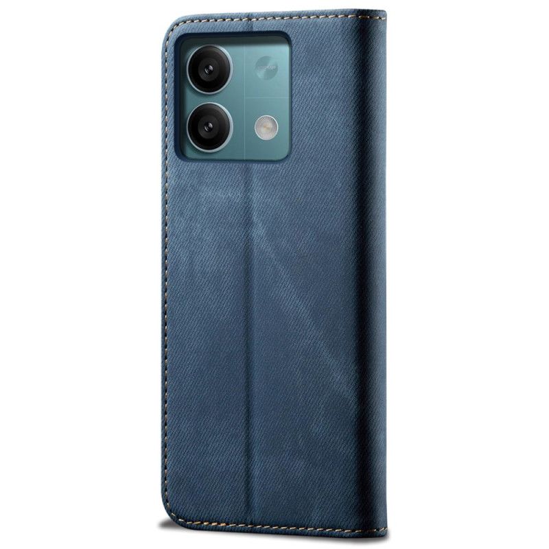 Folio Deksel Til Xiaomi Redmi Note 13 Pro 5g Jeansstoff
