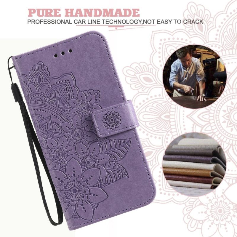 Folio Deksel Xiaomi Redmi Note 13 Pro 5g Mandala Med Snor