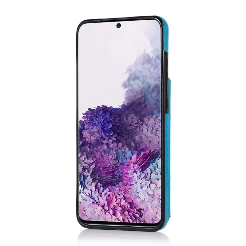 Deksel Samsung Galaxy S20 Plus / S20 Plus 5G Lyseblå Mandala-Trykkortholder