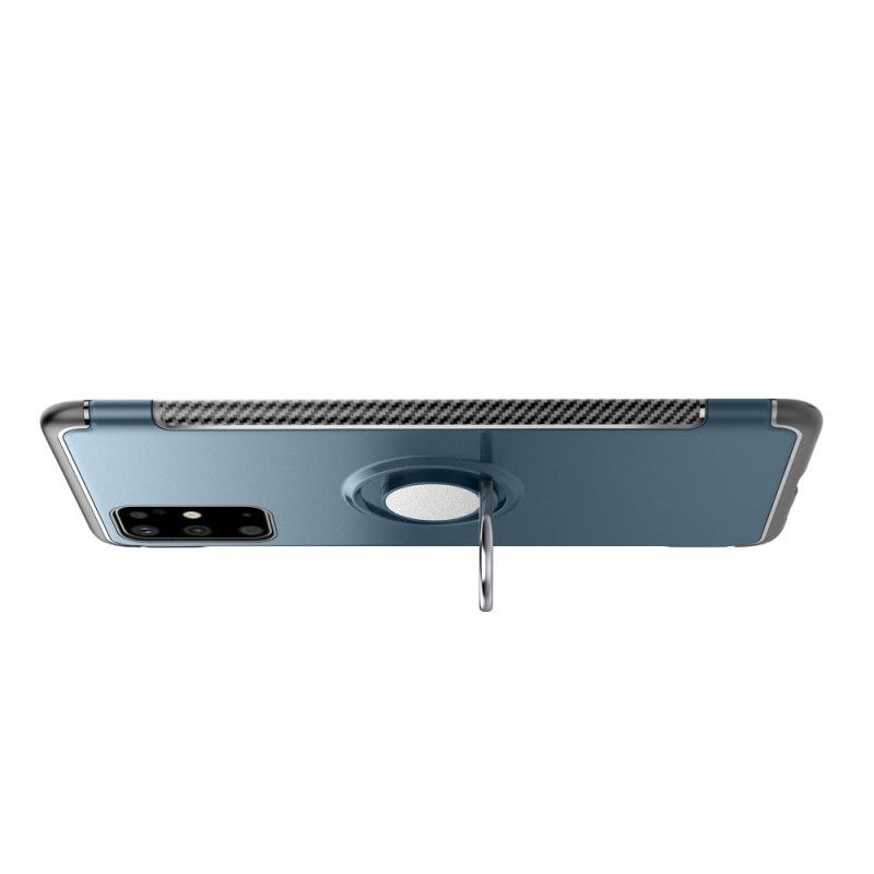 Deksel Samsung Galaxy S20 Plus / S20 Plus 5G Svart Karbonfiberring