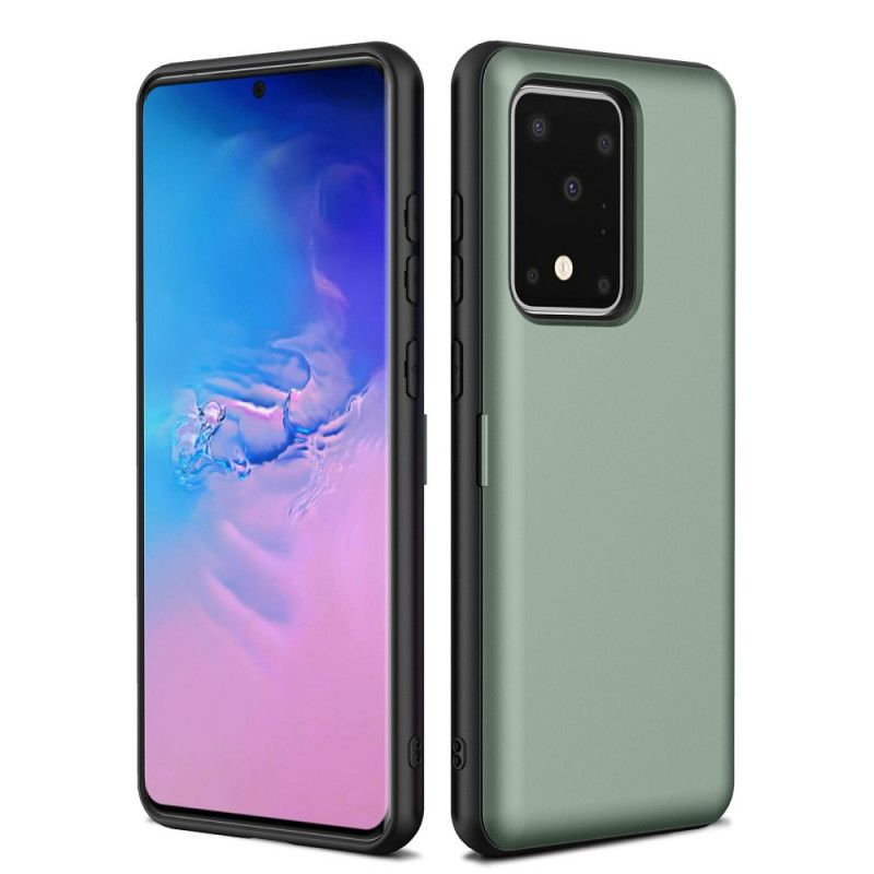 Deksel Samsung Galaxy S20 Plus / S20 Plus 5G Svart Mobildeksel Kortholder Og Speil