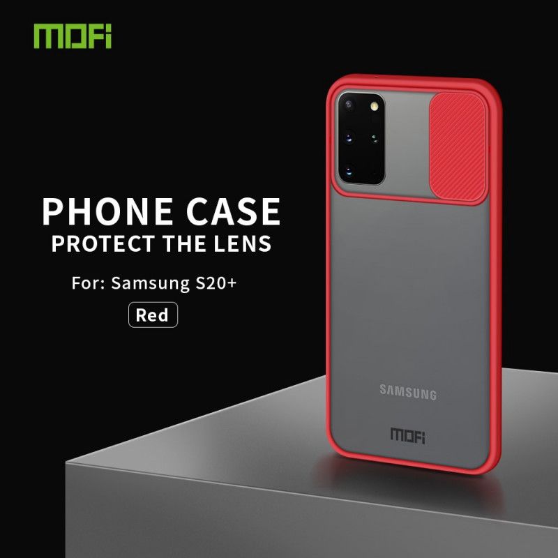 Deksel Samsung Galaxy S20 Plus / S20 Plus 5G Svart Mofi Fotomodulomslag