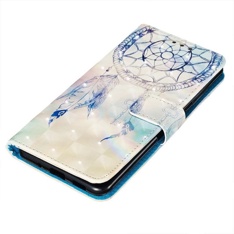Folio Deksel Samsung Galaxy S20 Plus / S20 Plus 5G Rød Akvarell Drømmefanger