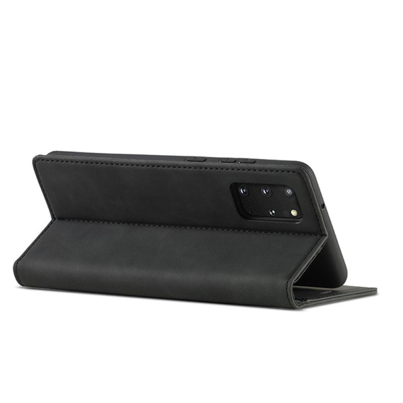 Folio Deksel Samsung Galaxy S20 Plus / S20 Plus 5G Svart Lc.Imeeke Skinneffekt