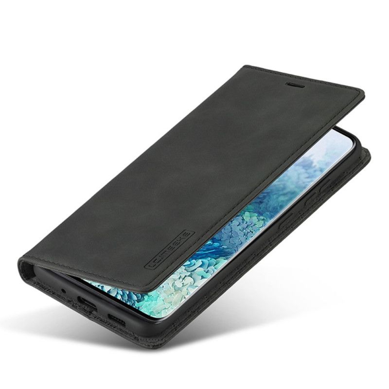 Folio Deksel Samsung Galaxy S20 Plus / S20 Plus 5G Svart Lc.Imeeke Skinneffekt
