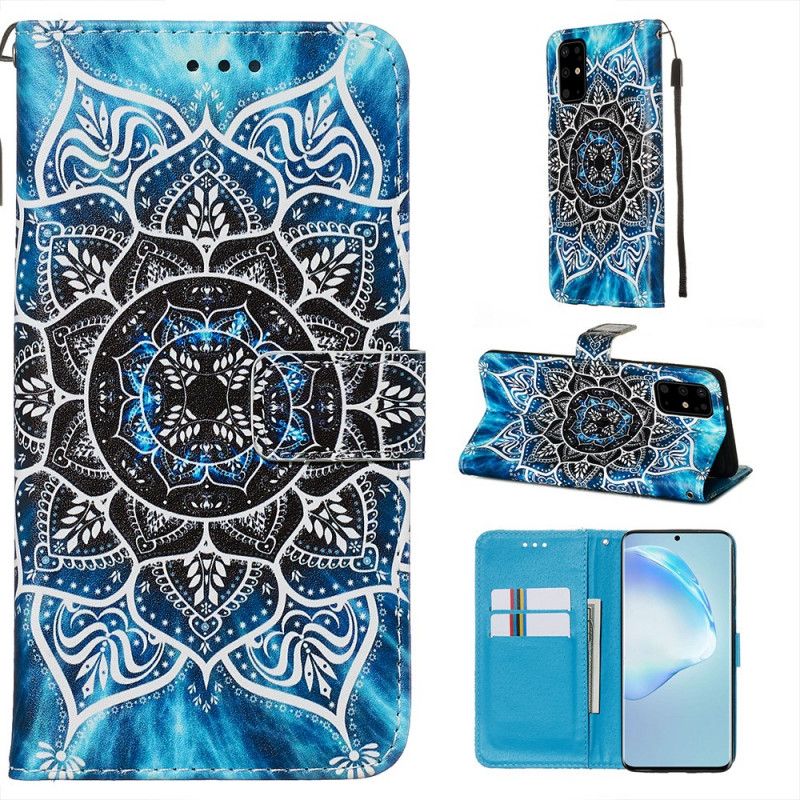 Lærdeksel Folio Deksel Samsung Galaxy S20 Plus / S20 Plus 5G Mandala På Himmelen